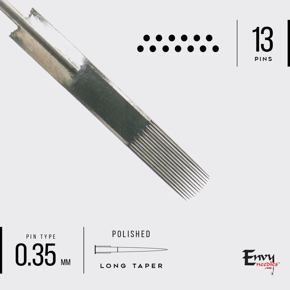 Envy Needles by TATSoul - Curved Magnum Tattoo Needles - PICK SIZE-6