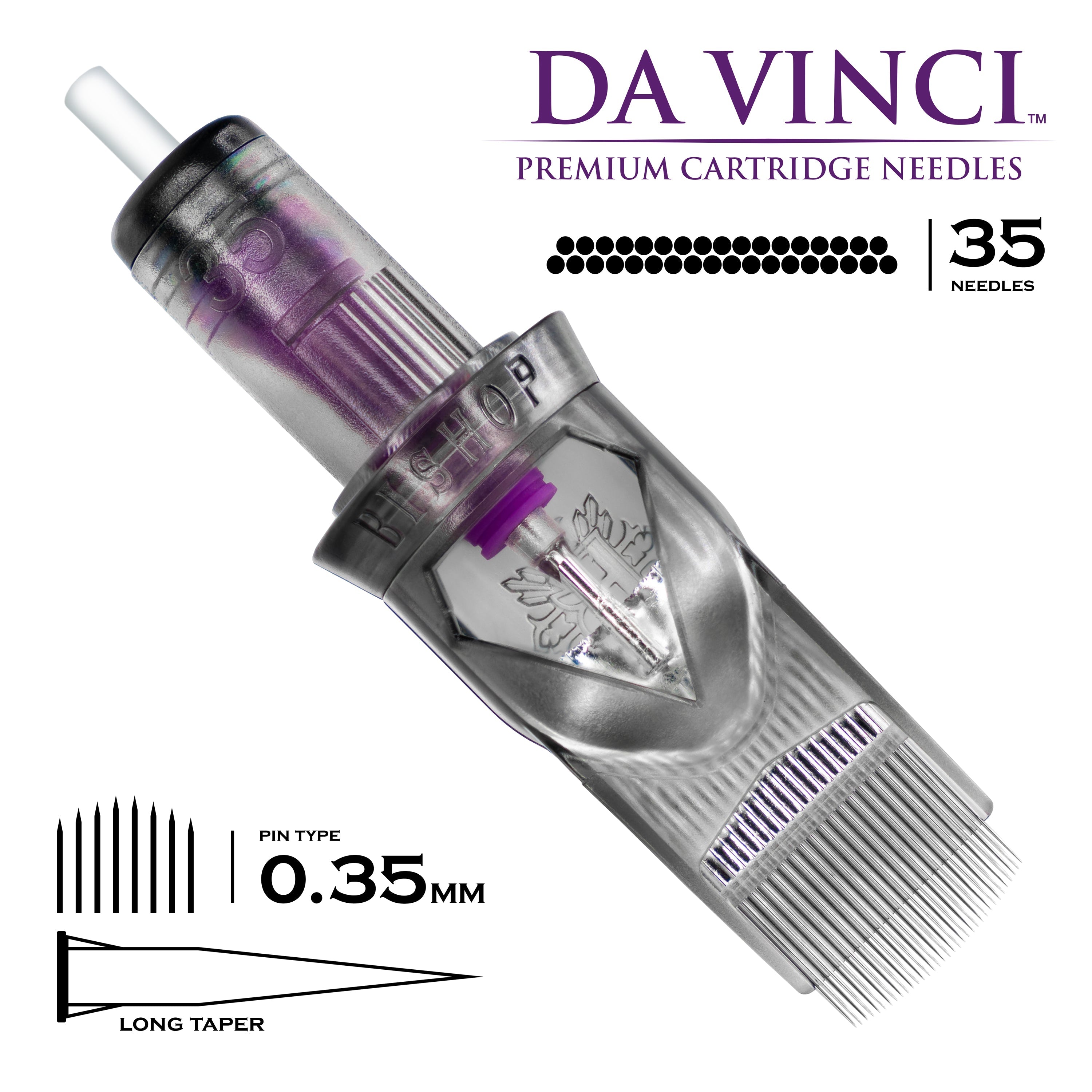 Da Vinci V2 Cartridges - Wide Magnum Long Taper-3