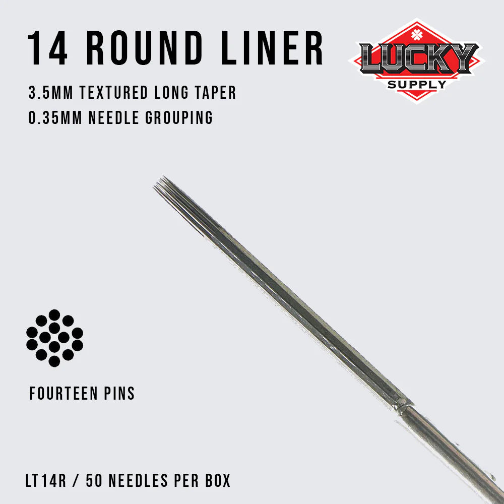 LUCKY SUPPLY- ROUND LINERS- PICK SIZE-7
