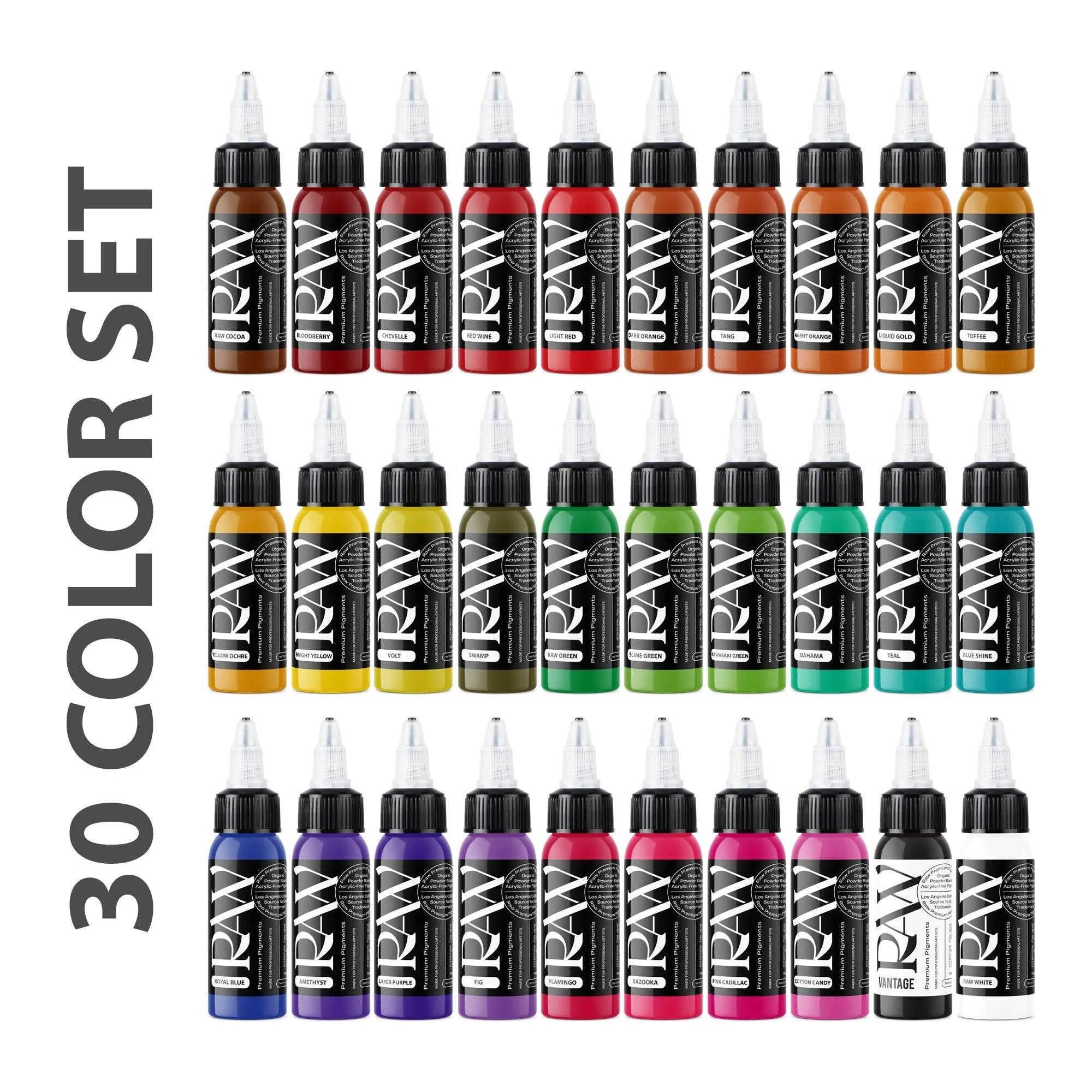 RAW- 30 COLOR SET - 1 OUNCE-1