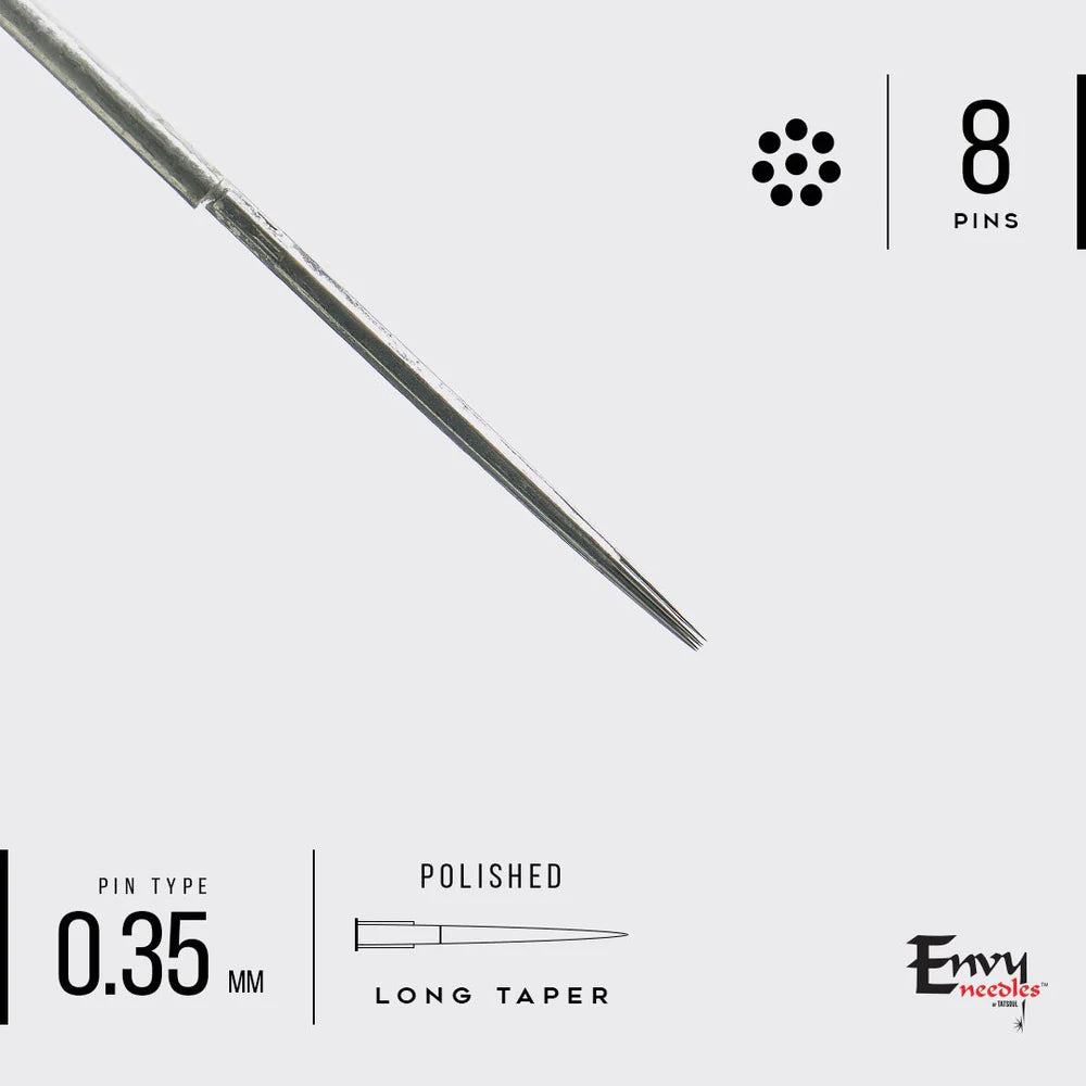 Envy Needles by TATSoul - STANDARD ROUND LINER - PICK SIZE-5