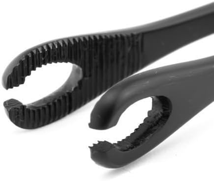 SLOTTED FORESTER (SPONGE) 7" FORCEPS - BLACK OXIDE COATED