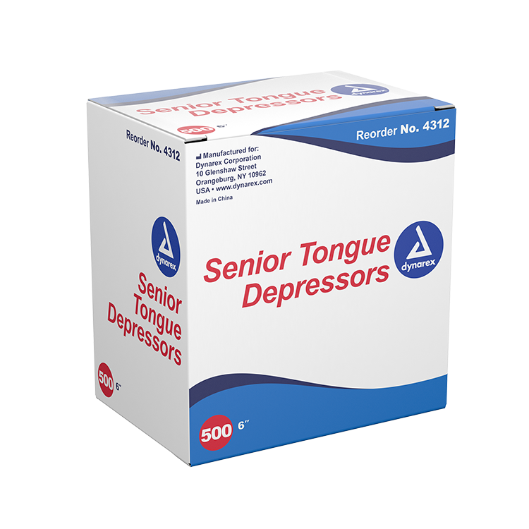 DYNAREX Tongue Depressors Wood - Non-Sterile-2