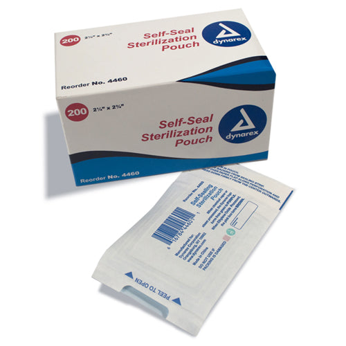 DYNAREX SELF SEAL STERILIZATION POUCHES - PICK SIZE-1