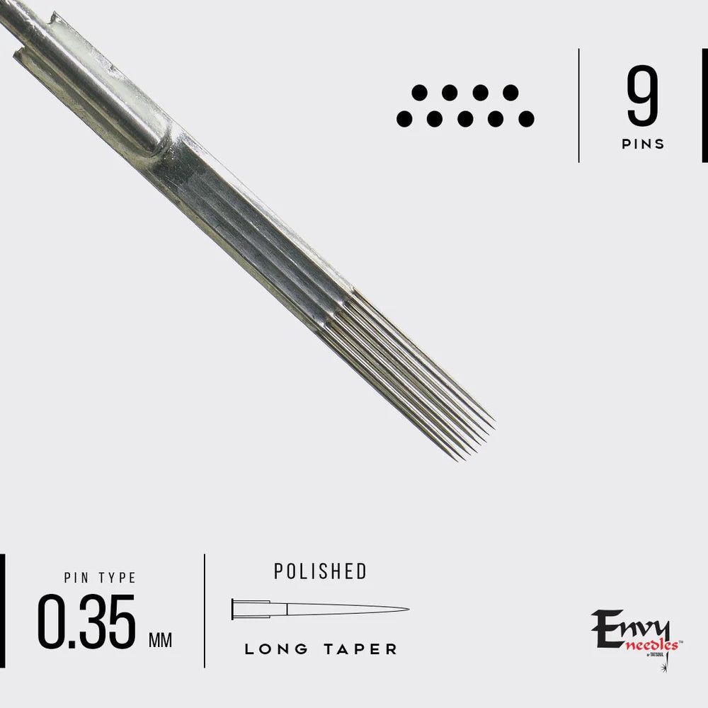 Envy Needles by TATSoul - Curved Magnum Tattoo Needles - PICK SIZE-3