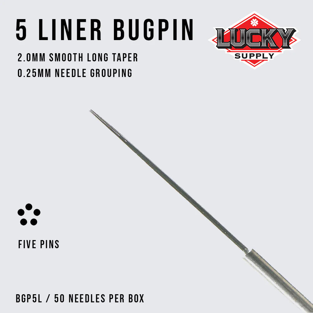 LUCKY SUPPLY - BUGPIN ROUND LINER - PICK SIZE-2