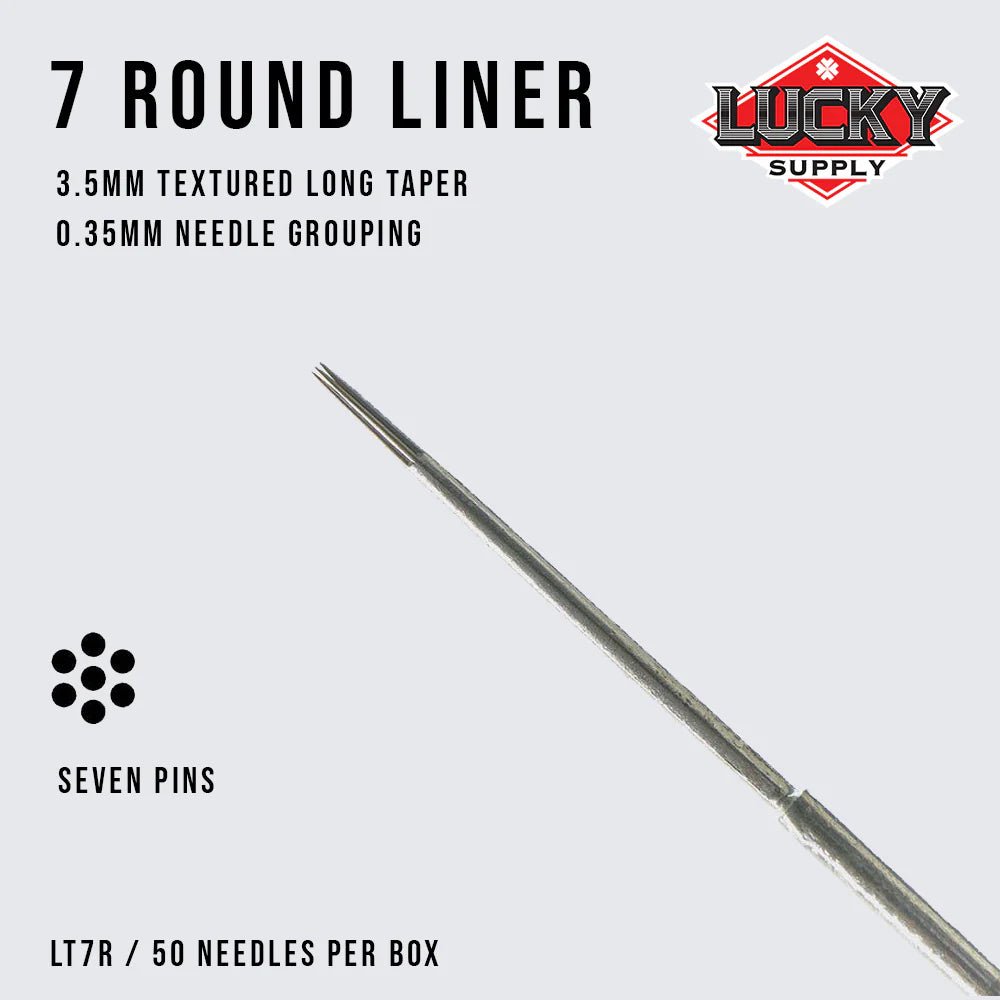 LUCKY SUPPLY- ROUND LINERS- PICK SIZE-4