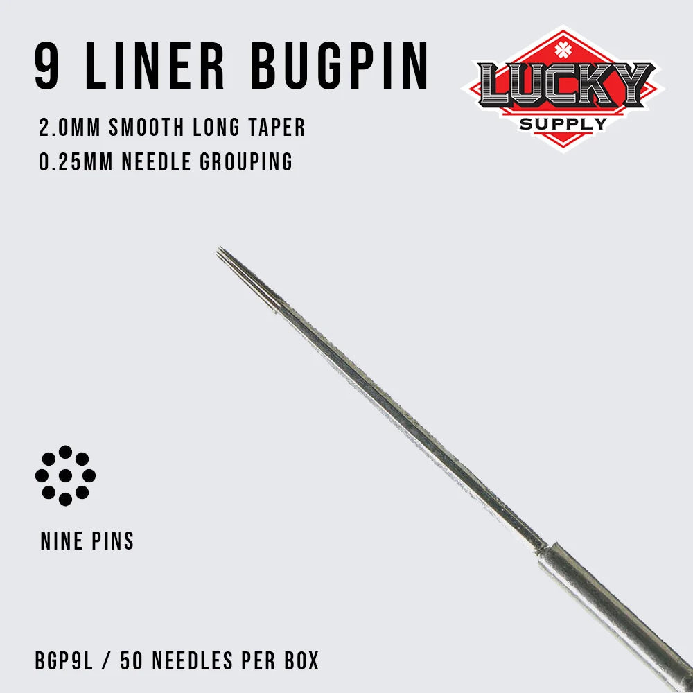 LUCKY SUPPLY - BUGPIN ROUND LINER - PICK SIZE-5