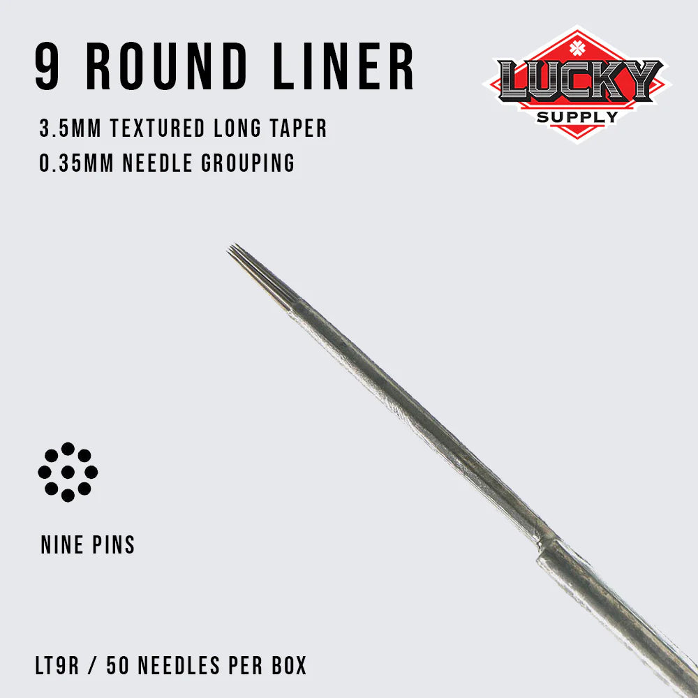 LUCKY SUPPLY- ROUND LINERS- PICK SIZE-6