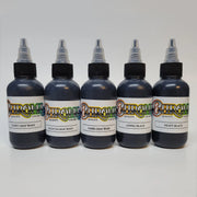 Chroma Tattoo Ink - 5 Bottle Complete Black and Gray Wash Set 2oz