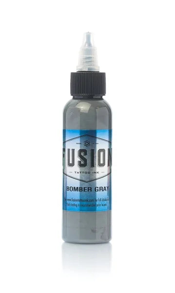 FUSION INK BOMBER GRAY-1
