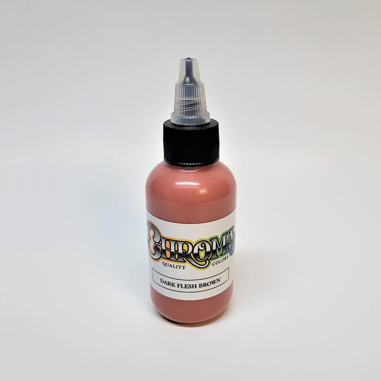 Chroma Tattoo Ink - Dark Flesh Brown 1oz