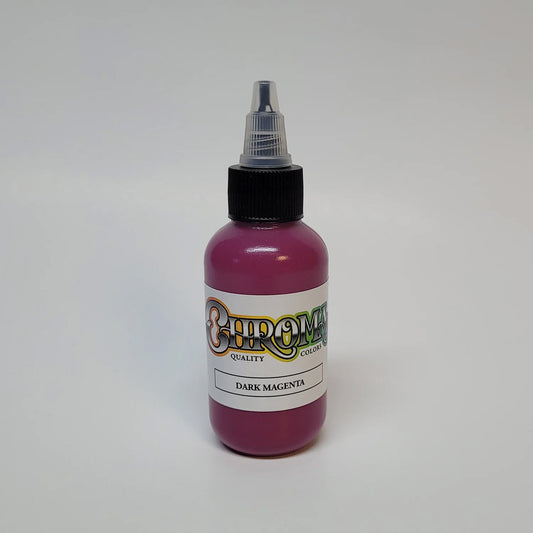 Chroma Tattoo Ink - Dark Magenta 1oz