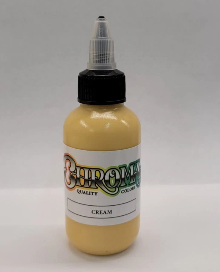 Chroma Tattoo Ink - Cream 1 oz-1