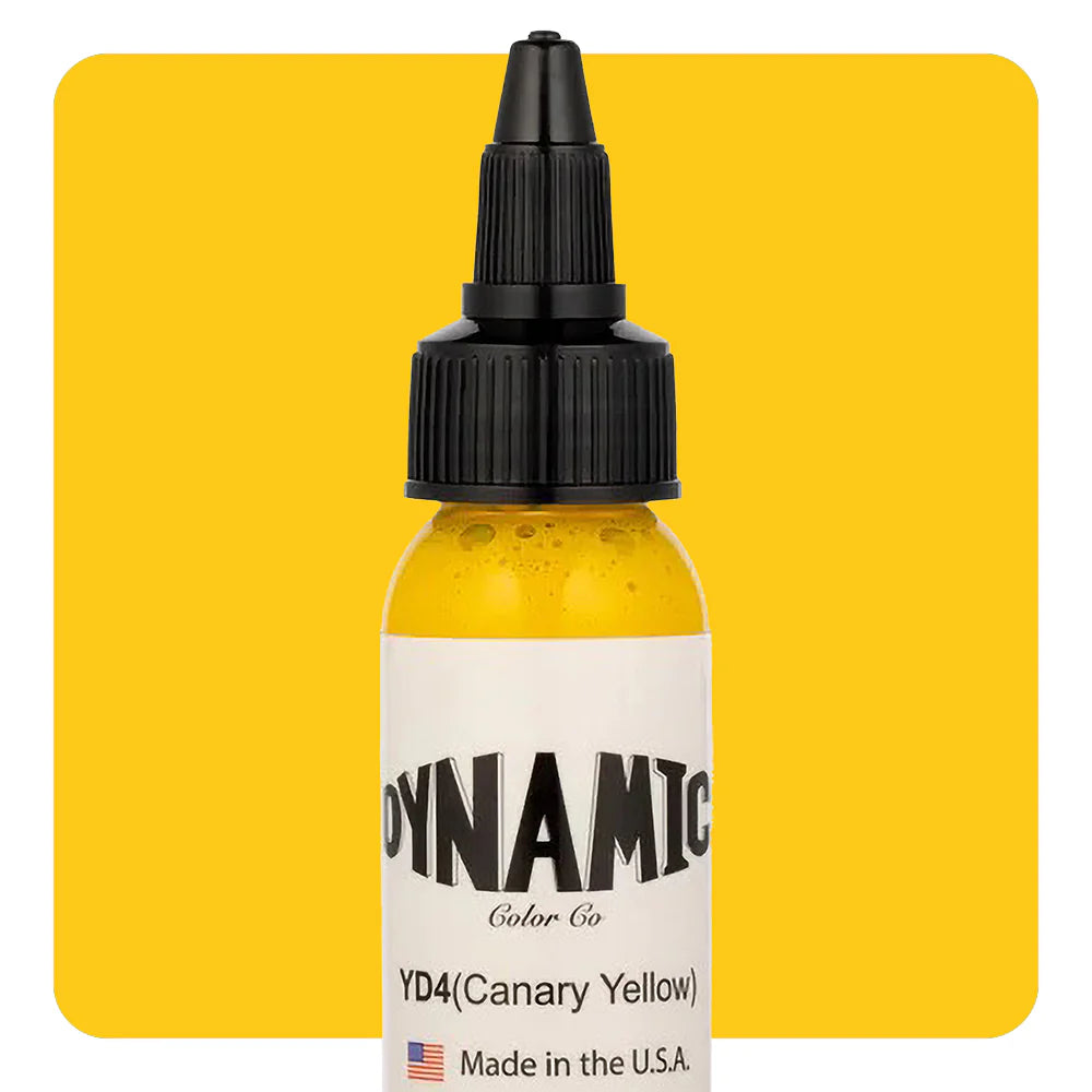 CANARY YELLOW - DYNAMIC TATTOO INK-1