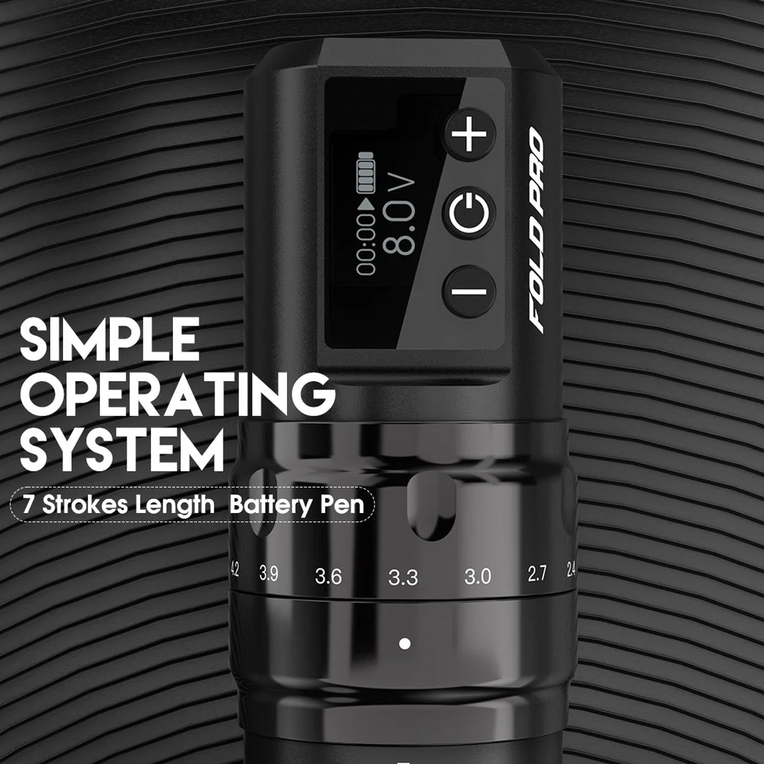 Dragonhawk Fold Pro Wireless Tattoo Pen Machine-8