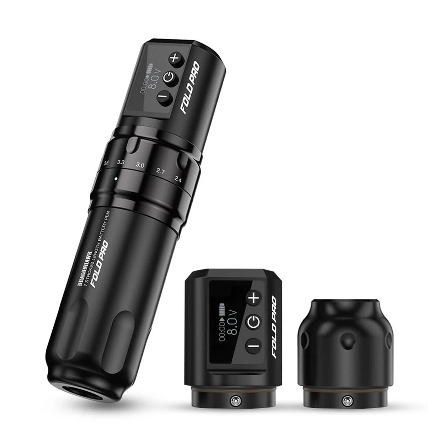 Dragonhawk Fold Pro Wireless Tattoo Pen Machine-1