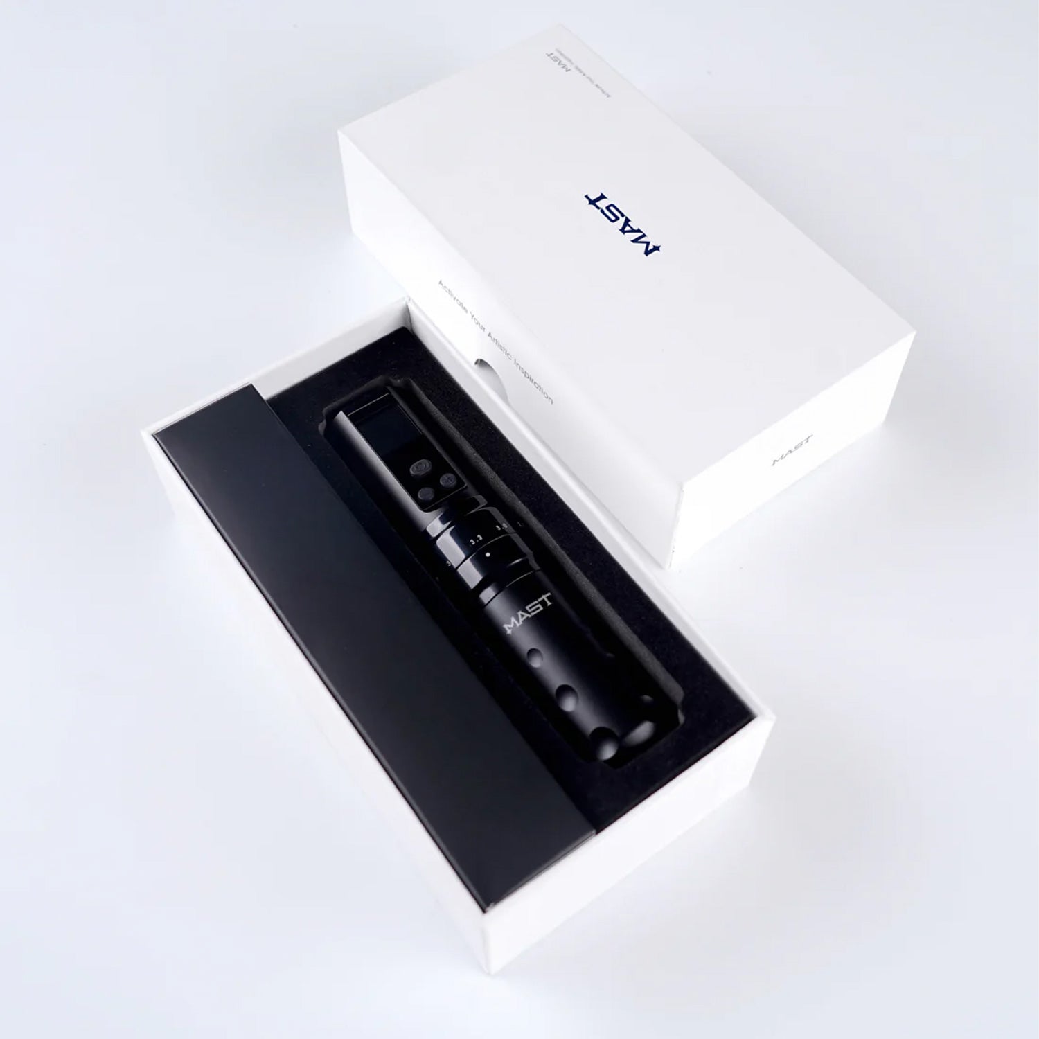 Dragonhawk Mast Fold2 Pro Wireless Tattoo Pen Machine with Dual Replaceable Batteries-12