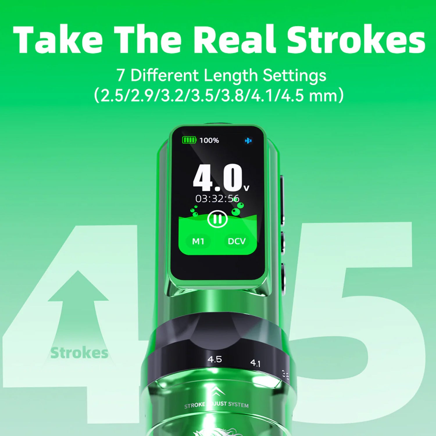 Dragonhawk Mast Fold Pro Year of the Horse Edition Wireless Tattoo Pen Machine-4