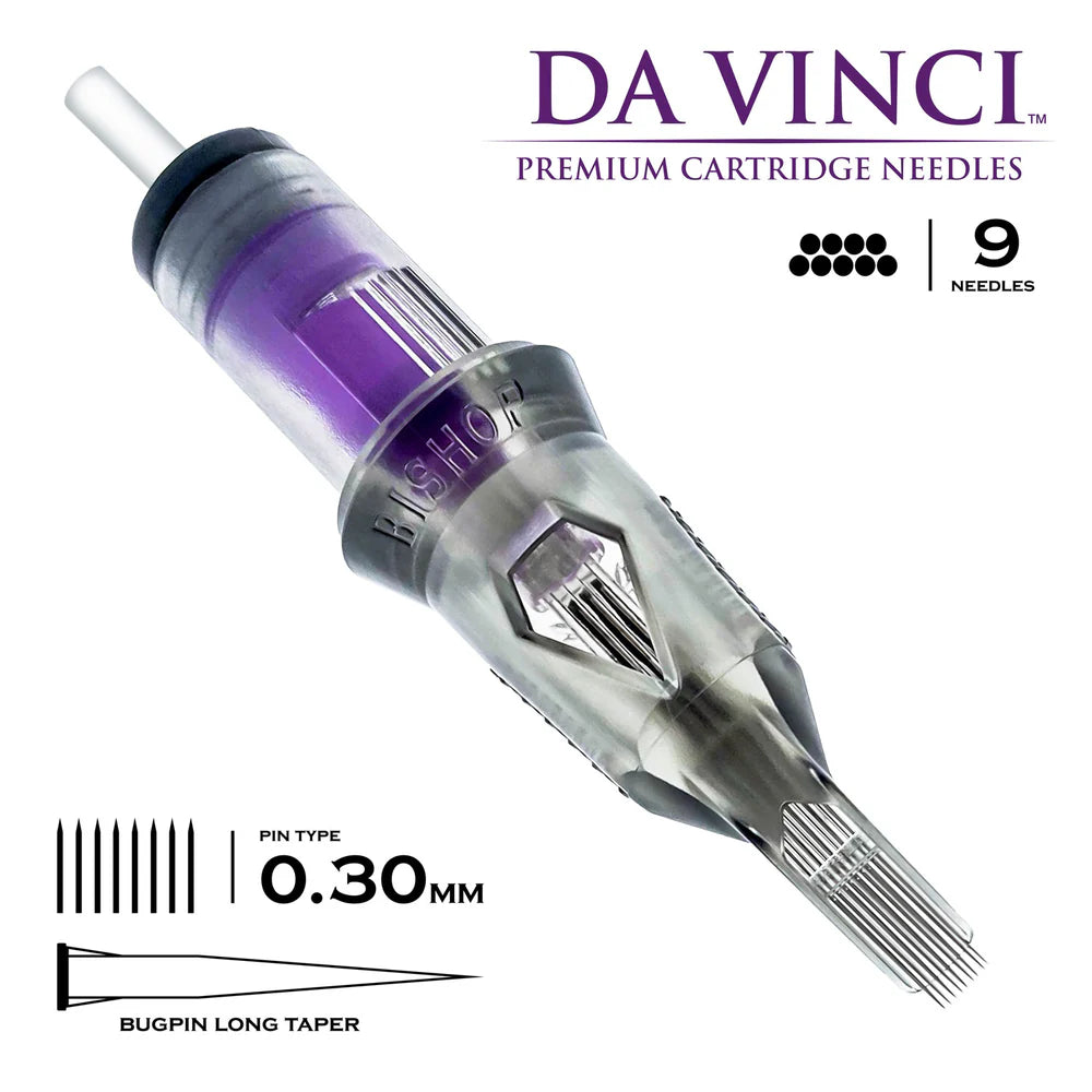 DA VINCI V2 CARTRIDGES - STRAIGHT MAGNUM-6