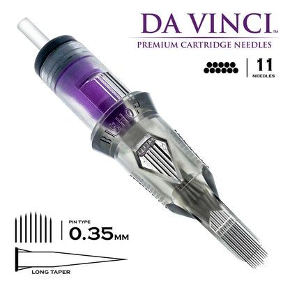 DA VINCI V2 CARTRIDGES - #12 CURVED MAGNUM