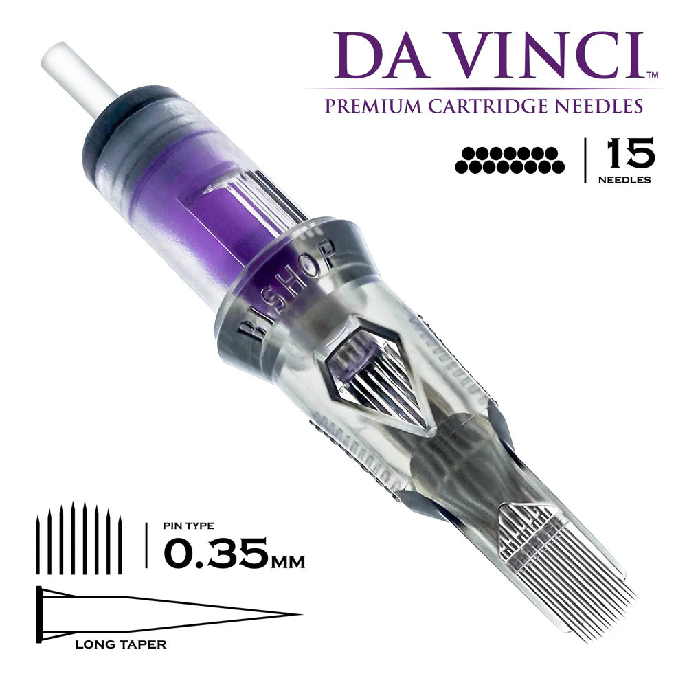 DA VINCI V2 CARTRIDGES - #12 CURVED MAGNUM