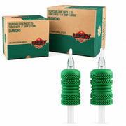 LUCKY BRAND CLEAR DISPOSABLE DIAMOND TUBES WITH GRIPS