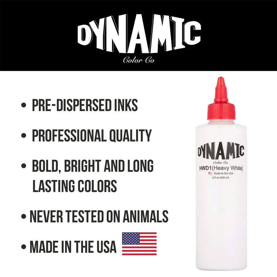 DYNAMIC - NON MIXING HEAVY WHITE TATTOO INK