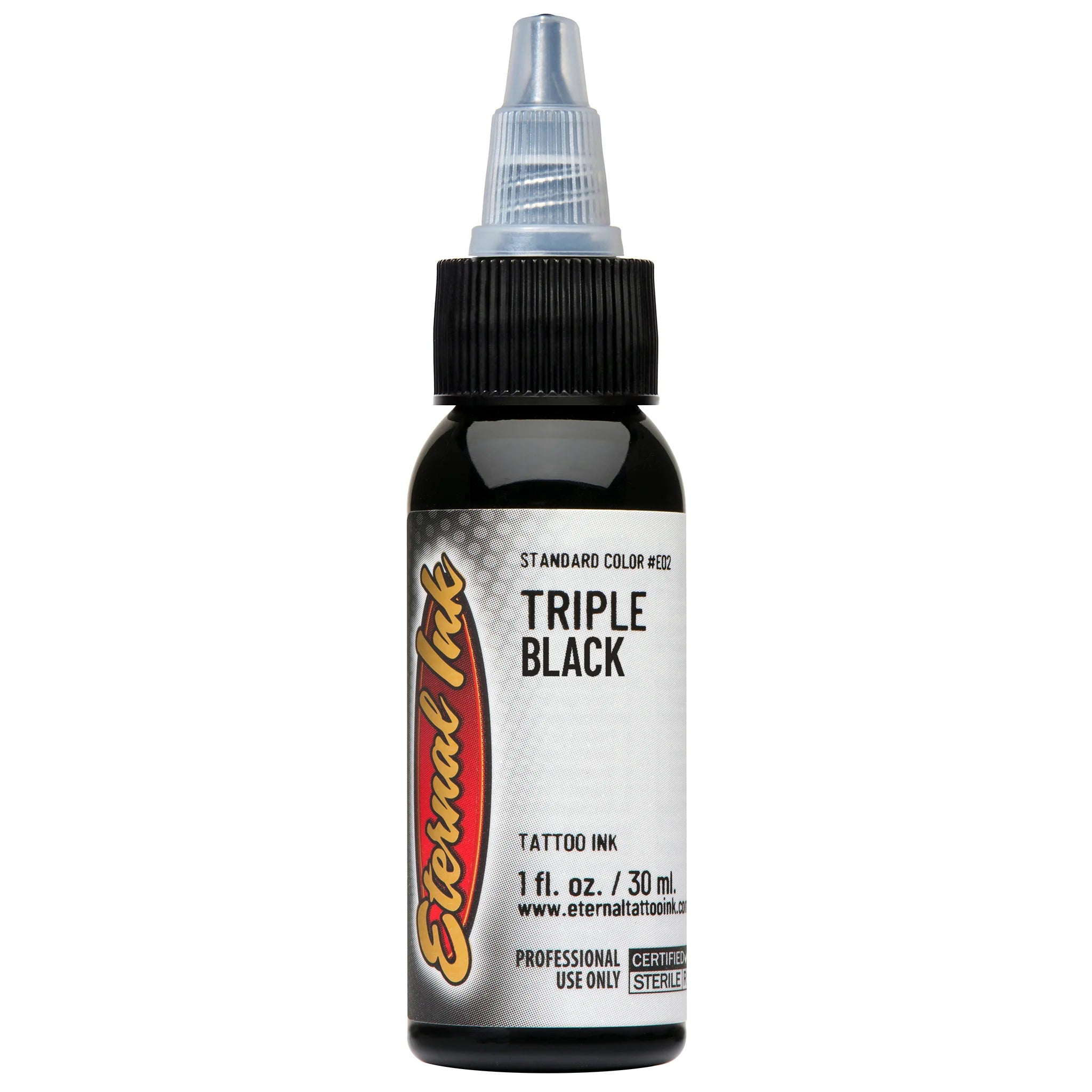 ETERNAL Triple Black-Standard Colors E02- PICK SIZE-2