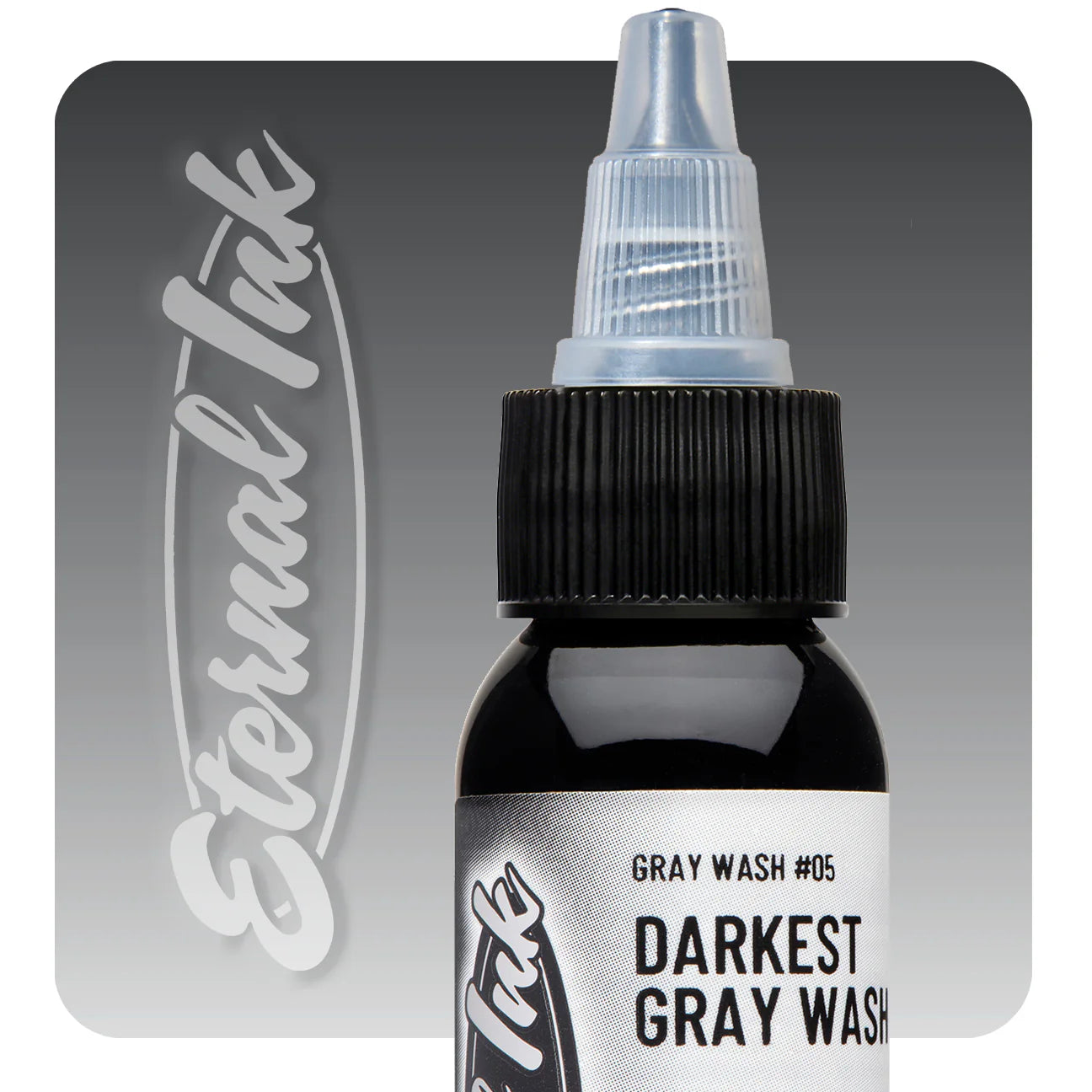 ETERNAL INK - DARKEST GRAY WASH-1