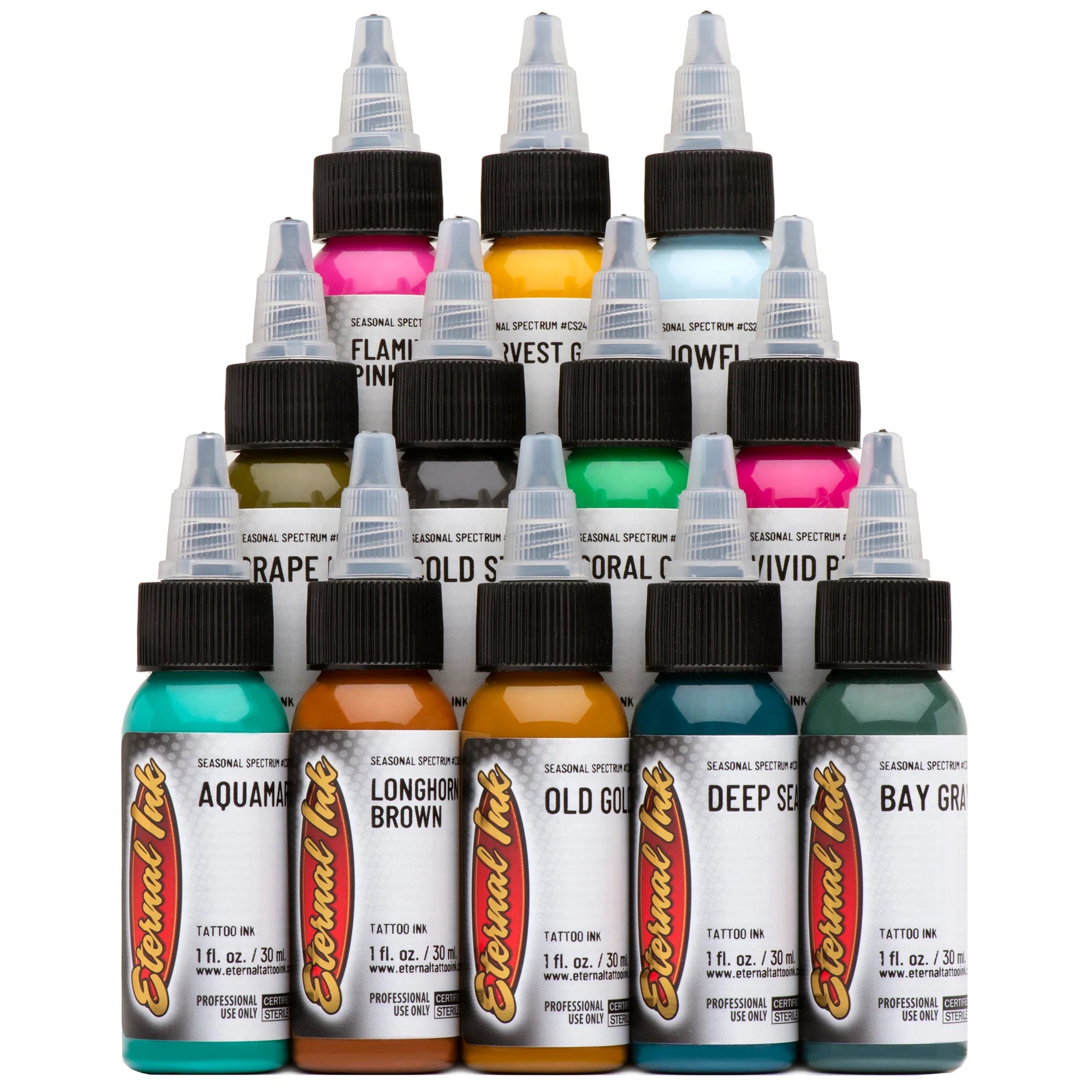 ETERNAL INK - SEASONAL SPECTRUM TATTOO INK SET-1