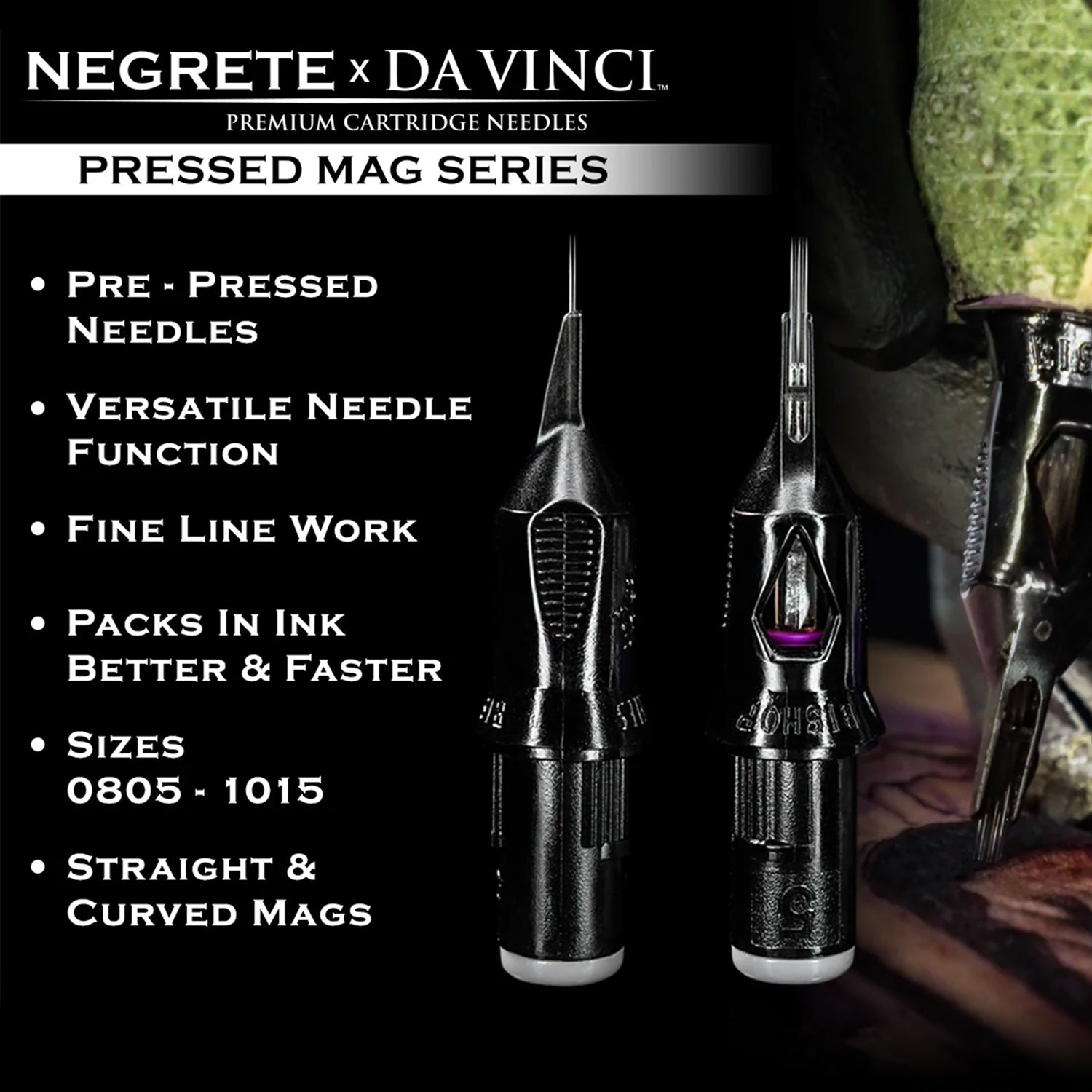 Bishop Da Vinci V2 Cartridges - Freddy Negrete Pressed Magnum-4