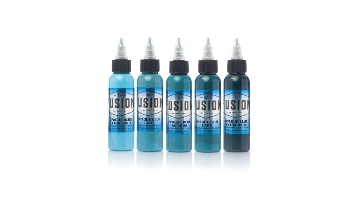 FUSION INK Opaque Blue Set-1
