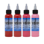 FUSION INK Gradient Bright Red (4 Pack)