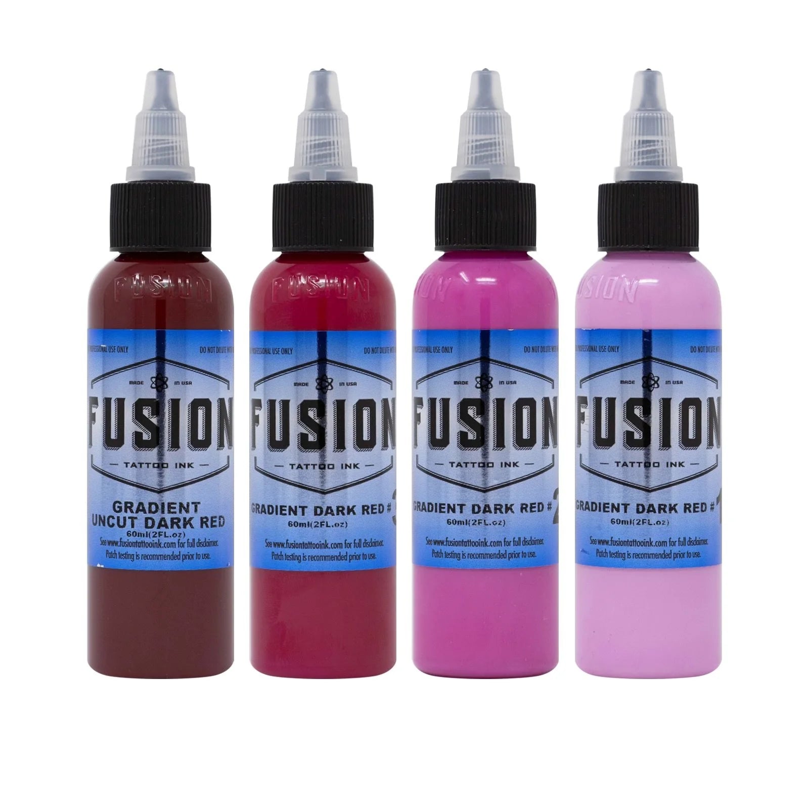 FUSION INK Gradient Dark Red (4 Pack)-1