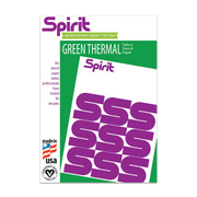 Spirit Green Tattoo Thermal Image Copier Paper 100 Sheets