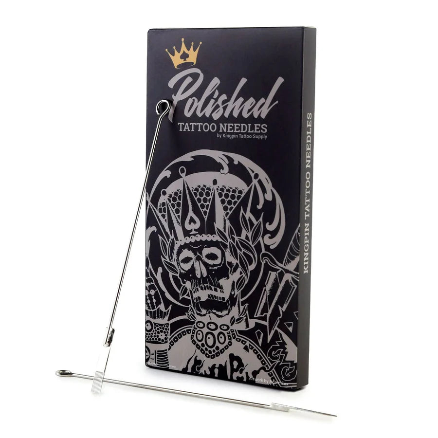 Kingpin Polished Taper Needle Liner (Option: 50/Box)