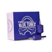 KINGPIN Blue Disposable Tubes Oversize Soft Grip Magnum-PICK SIZE