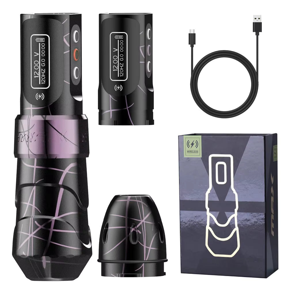 WIRELESS ROTARY TATTOO PEN MACHINE FK IRONS FLUX MAX (REPLICA MACHINE)- PICK COLOR-10