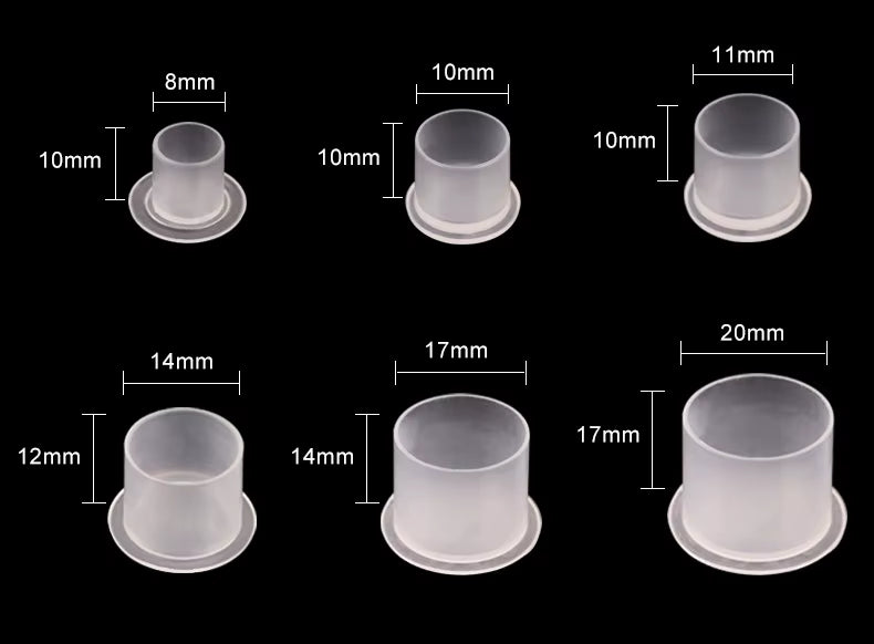 INK CAPS 14 MM JESTER'S TATTOO SUPPLY-1