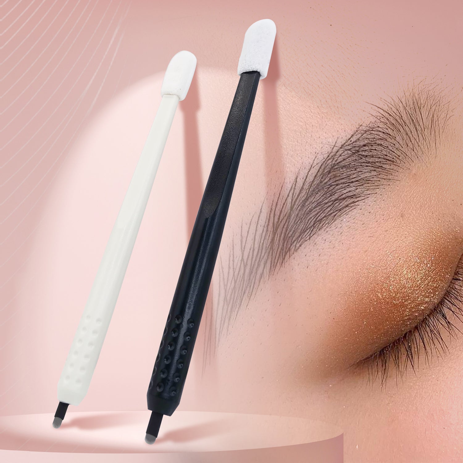 U18 0.18mm Microblading Disposable Pen Semi Permanent Makeup Tools for Eyebrow - Pack of 10-1