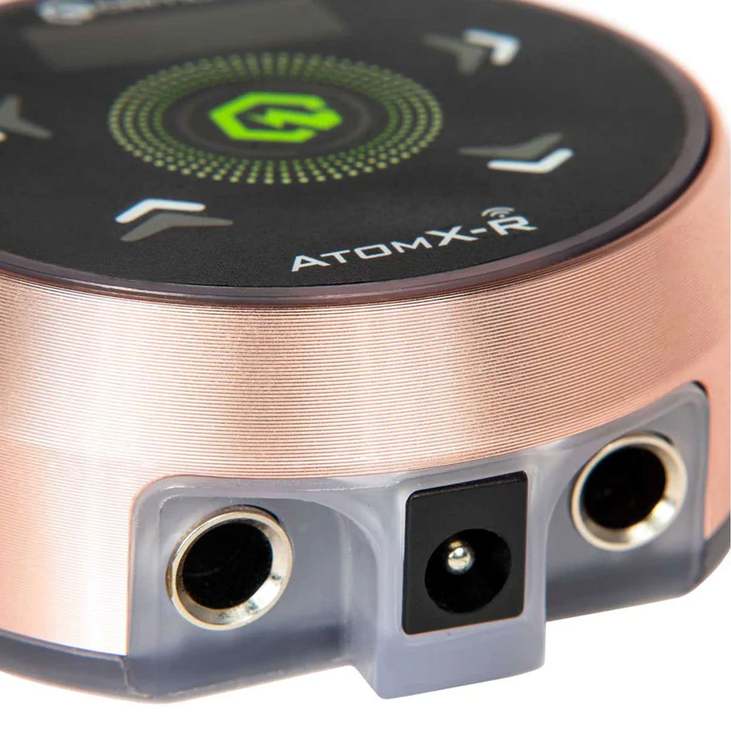 AtomX-R Power Supply Rose Gold with Black Overlay and Rose Gold CXP19 Wireless Foot Switch Bundle-7