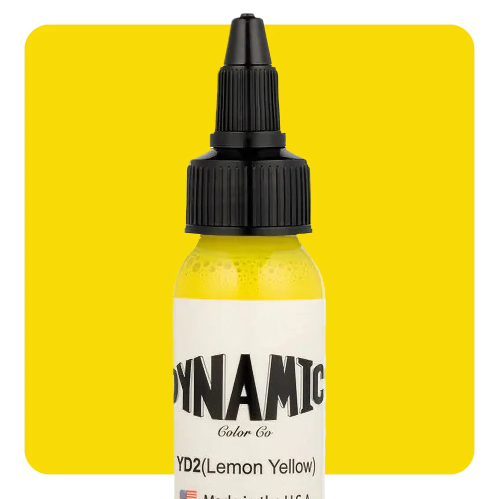 LEMON YELLOW - DYNAMIC TATTOO INK