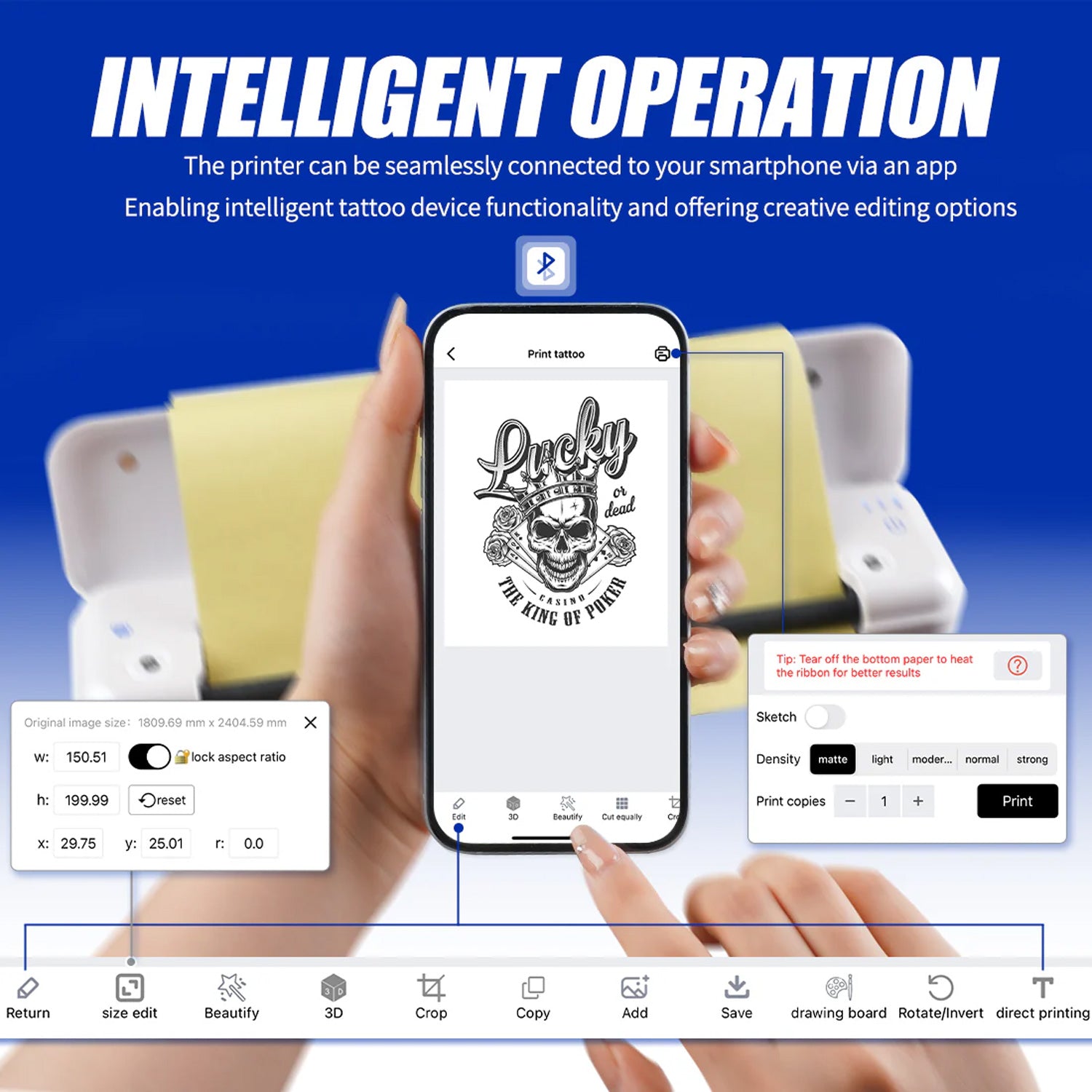 MAST Smart Wireless Tattoo Printer-8