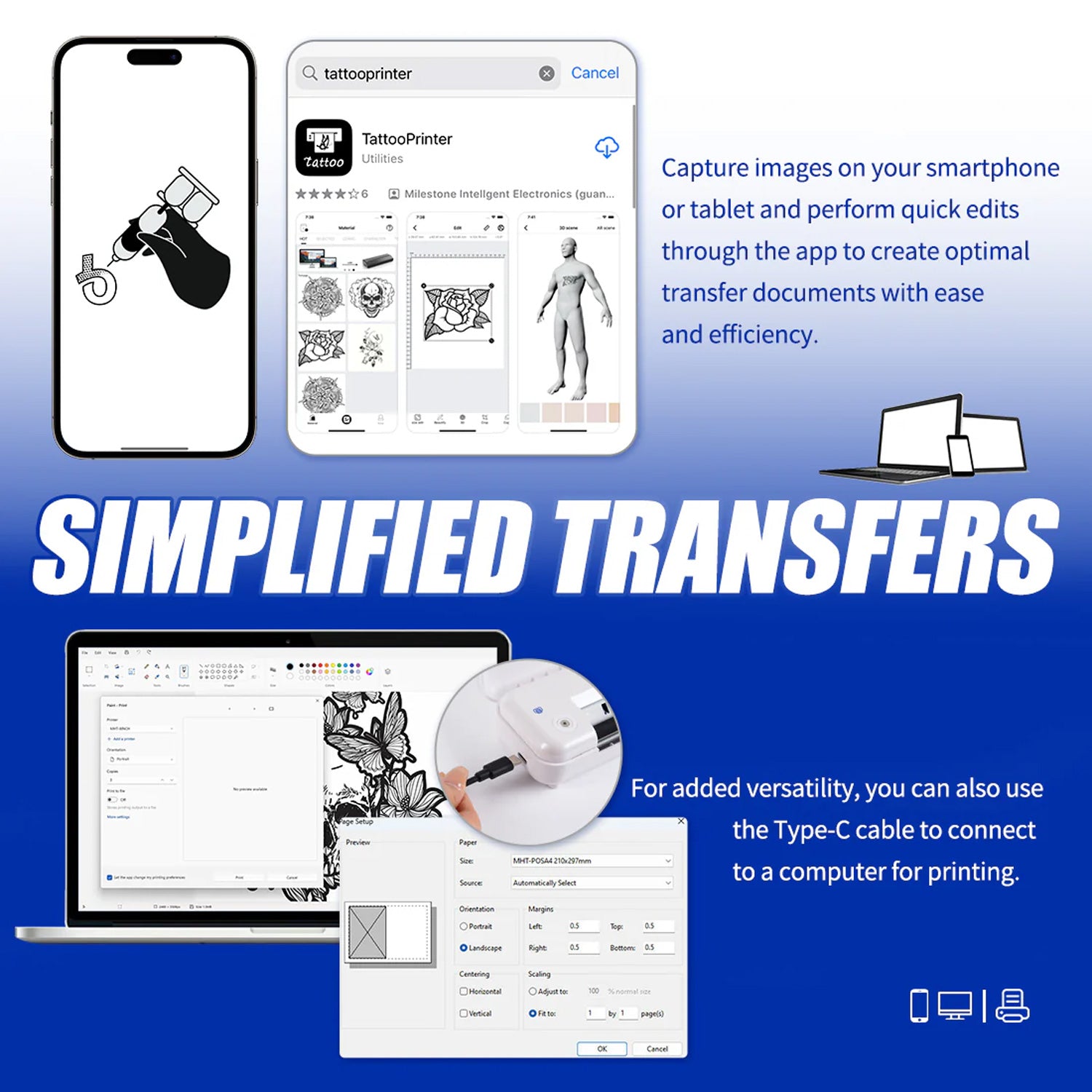 MAST Smart Wireless Tattoo Printer-9