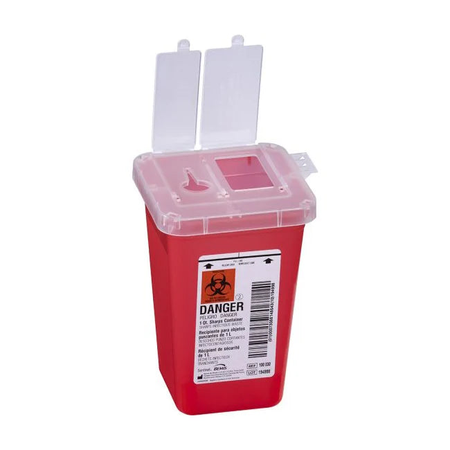 BEMIS MULTI-USE SHARPS CONTAINER 1 QT