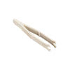 SAFERLY MEDICAL BIODEGRADABLE STERILIZED TRIANGLE TIP TWEEZERS - BOX OF 25
