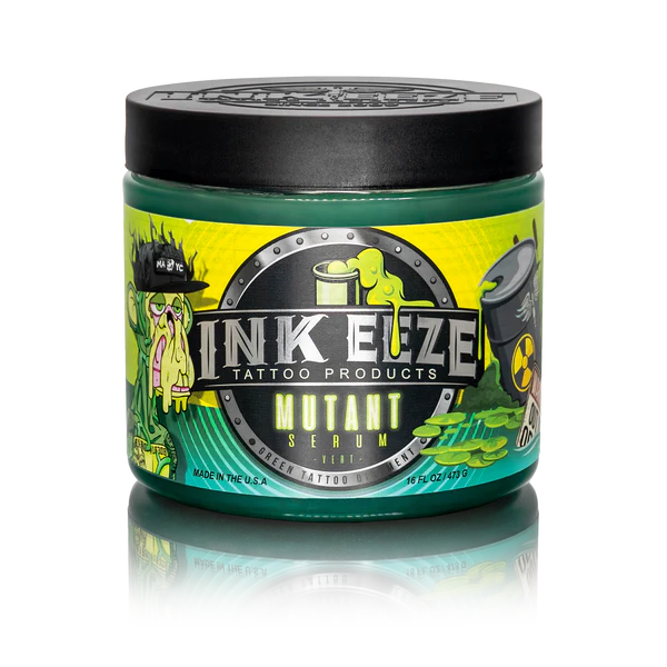 INK EEZE MUTANT SERUM GREEN TATTOO OINTMENT - 16oz-1