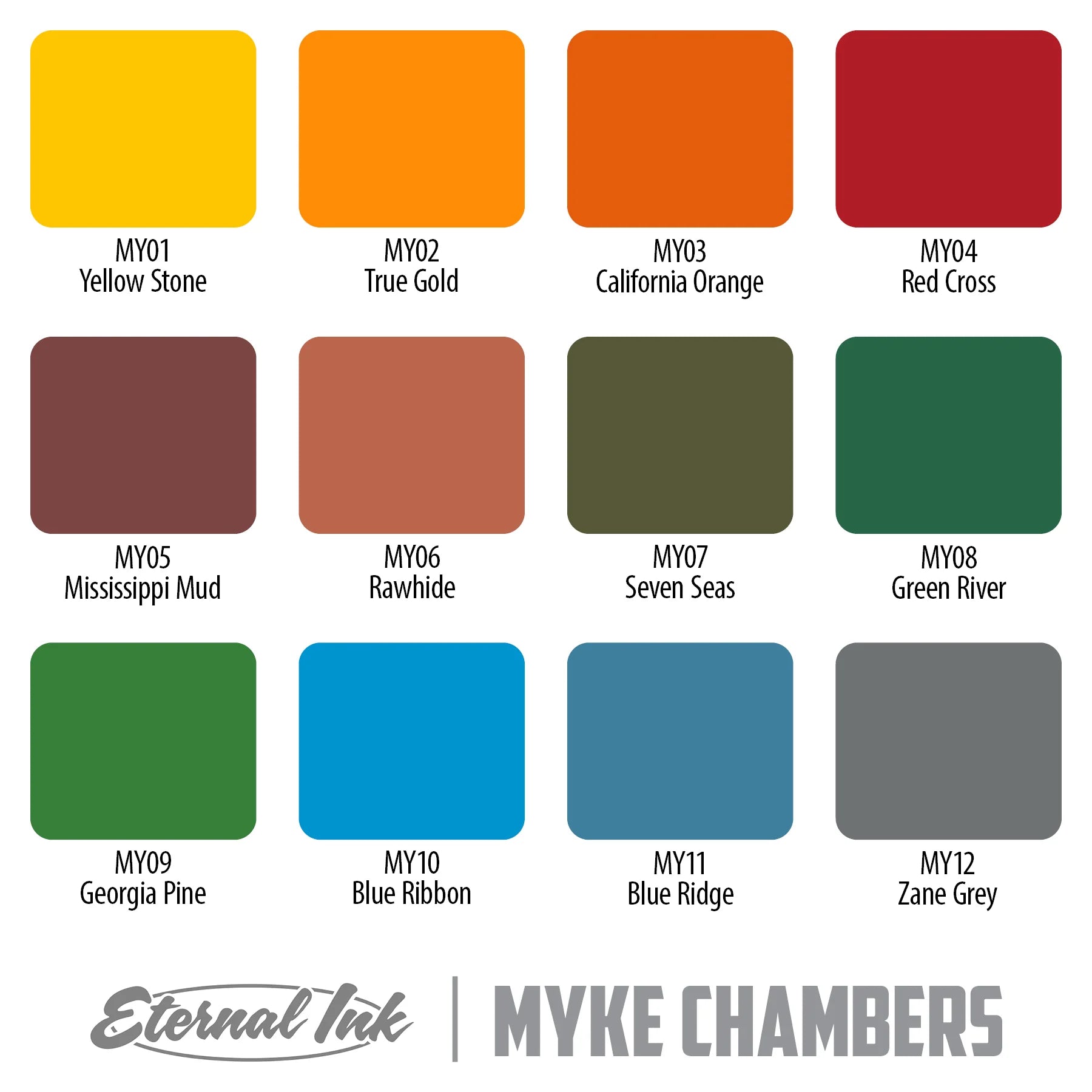 ETERNAL INK - MYKE CHAMBERS SIGNATURE SET 1 OZ SET-2