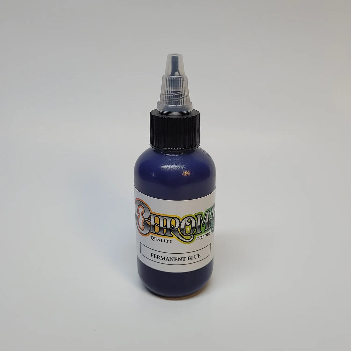 Chroma Tattoo Ink - Permanent Blue 1oz-1